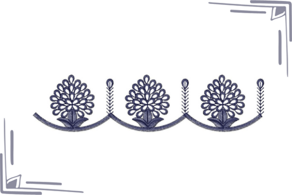 Cut Work Floral Border: A Designer’s Review