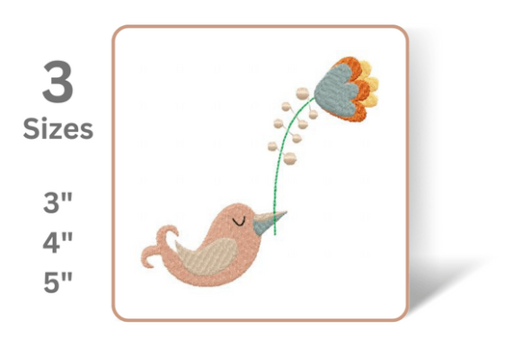 Cute Bird with Flower: A Designer’s Review for Business Merch
