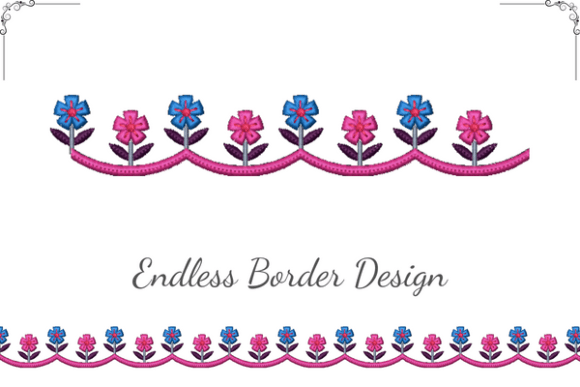 Cute Floral Border: A Designer’s Review for Real Projects