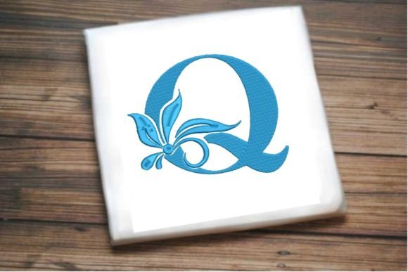 Elegant Floral Alphabet Letter Q: A Designer’s Review