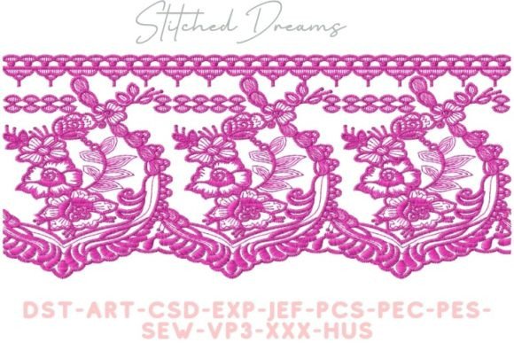 Review: Beautiful Border Embroidery Design for Holiday Crafts