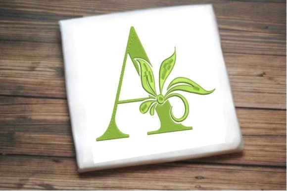 Review: Elegant Floral Alphabet Letter A