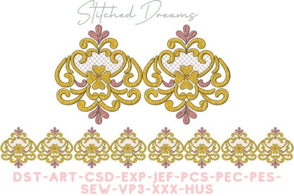 Review: Floral Embroidery Borders for Boutique Apparel
