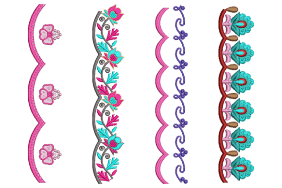 Reviewing Delicate Floral Borders for Real Projects