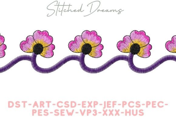 Reviewing Floral Enchantment Border for Etsy Shops