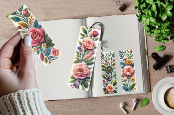 Reviewing the Embroidery Crochet Floral Bookmark Design
