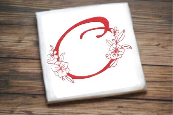 Reviewing the O Floral Monogram Letter for Holiday Collections